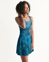 FIND YOUR COAST APPAREL - Original Women's Ocean Camo Casual Racerback Dress