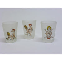 Original Shot Glasses with Kamasutra positions