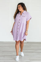 LIVING FREE BEAUTY - Original Extraordinary Life Button Down Dress