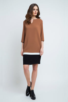 CONQUISTA FASHION - Original Colour Block Dress