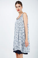 CONQUISTA FASHION - Original Loose Fit Floral Layer Dress