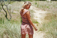 AKOSEE - Original Bondi Dress in Dusky Pink