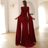 EVELYN BELLUCI - Original Chloe Long Sleeve Gown