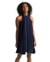 FIND YOUR COAST APPAREL - Original Women's One-Way Casual Halter Dress