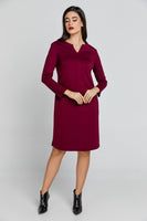 CONQUISTA FASHION - Original Burgundy Sack Dress