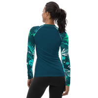 FIND YOUR COAST APPAREL - Original Women's Veronica Sleeve Sea Skinz Performance Rash Guard UPF 40+