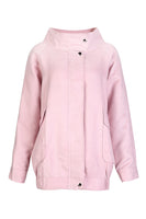 LAGEROSE - Original Rebel in Pink Faux Suede Oversized Jacket