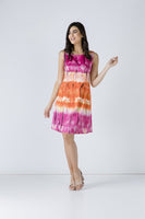 CONQUISTA FASHION - Original Multicoloured Empire Line Dress