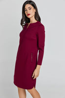 CONQUISTA FASHION - Original Burgundy Sack Dress