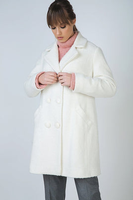 CONQUISTA FASHION - Original Cosy Double Breasted Coat