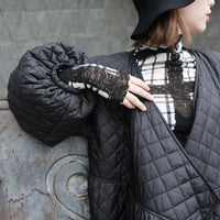 MARIGOLDSHADOWS - Original Sayaka Quilted Lantern Sleeve Coat