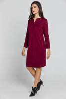 CONQUISTA FASHION - Original Burgundy Sack Dress