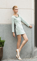 LAGEROSE - Original In the Mood to Chill Suit Dress in Pastel Green