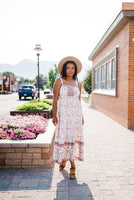 LIVING FREE BEAUTY - Original Boho Chic Floral Maxi Dress