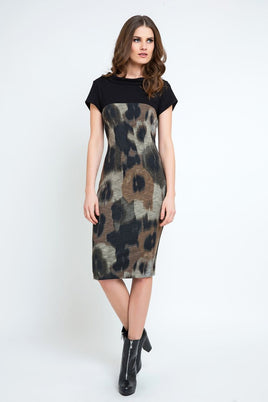 CONQUISTA FASHION - Original Abstract Print Straight Dress