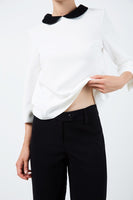 CONQUISTA FASHION - Original Black Pocket Detail Trousers