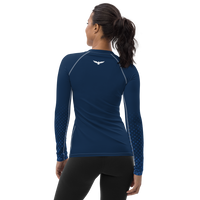 FIND YOUR COAST APPAREL - Original Women's Lady Ocean Performance Rash Guard UPF 40+