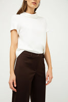 CONQUISTA FASHION - Original Classic Straight Trousers Brown