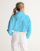 FIND YOUR COAST APPAREL - Original Women's Supply Company Water Resistant Lightweight Cropped Windbreaker