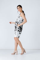 CONQUISTA FASHION - Original Floral Print Sleeveless Sack Dress