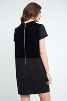 CONQUISTA FASHION - Original Black Lace Detail Dress