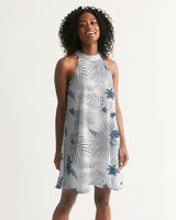 FIND YOUR COAST APPAREL - Original Women's Palm Soul Casual Halter Dress