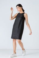 CONQUISTA FASHION - Original Black Sleeveless Sack Dress