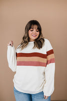 LIVING FREE BEAUTY - Original Cuddle Up Striped Sweater