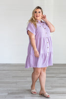 LIVING FREE BEAUTY - Original Extraordinary Life Button Down Dress