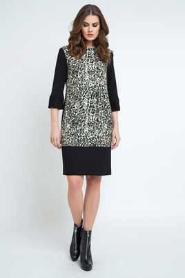 CONQUISTA FASHION - Original Straight Animal Print Dress