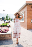 LIVING FREE BEAUTY - Original Boho Chic Floral Maxi Dress