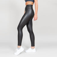 LIVING FREE BEAUTY - Original She's a Rockstar Faux Leather Leggings