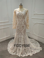 FIDDY898 - Original Sweeheart Mermaid Wedding Dresses Special Sequin Lace Bridal Gowns Sexy Trumpet Wedding Gown Vestido de Novia DIGITAL OFFICE ELECTRONIC