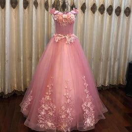 Original Quinceanera Dresses Off The Shoulder Party Prom Luxury Lace Floor-length Ball Gown Vintage Vestidos De 15 Anos Quinceanera Dress