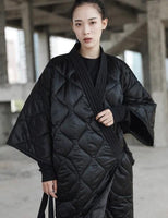 MARIGOLDSHADOWS - Original Satoko V-Collar Quilted Coat