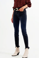 Q2 - Original Skinny Jeans in Washed Black