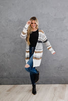 LIVING FREE BEAUTY - Original Best Part of Me Color Block Cardigan