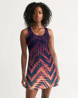 FIND YOUR COAST APPAREL - Original Women's Olivia II Fun and Flirty Casual Racerback Dress