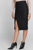 CONQUISTA FASHION - Original Black Pencil Skirt