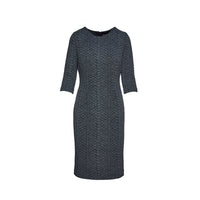 CONQUISTA FASHION - Original Dark Grey Jacquard Dress