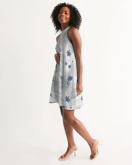 FIND YOUR COAST APPAREL - Original Women's Palm Soul Casual Halter Dress