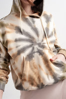 Q2 - Original Co-Ord Sweatshirt in Bleach Tie Dye