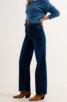 Q2 - Original Relaxed Mom Fit Jeans in Mid Wash Blue