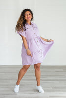 LIVING FREE BEAUTY - Original Extraordinary Life Button Down Dress