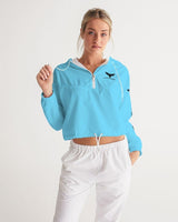 FIND YOUR COAST APPAREL - Original Women's Supply Company Water Resistant Lightweight Cropped Windbreaker