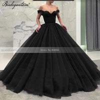 BEALEGANTOM - Original 2022 Sweetheart Quinceanera Dresses Burgundy Black Long Sweet 16 Dress Lace Up Pageant For Women Princess Vestido 15 Anos